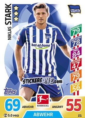 Sticker Niklas Stark