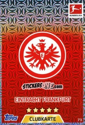 Cromo Clubkarte - German Fussball Bundesliga 2017-2018. Match Attax - Topps