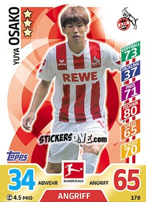 Sticker Yuya Osako