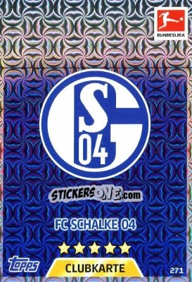 Figurina Clubkarte - German Fussball Bundesliga 2017-2018. Match Attax - Topps