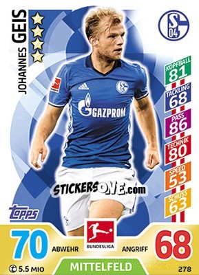 Sticker Johannes Geis