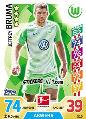 Sticker Jeffrey Bruma