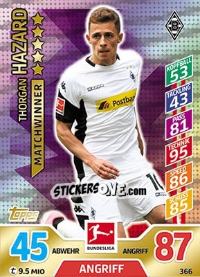 Sticker Thorgan Hazard