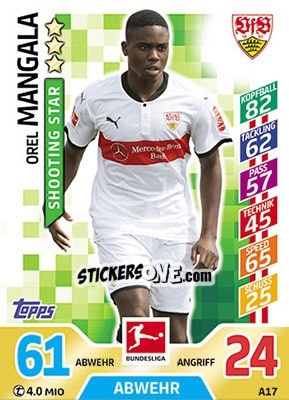 Sticker Orel Mangala