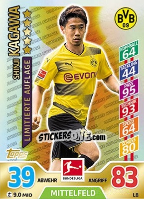 Cromo Shinji Kagawa