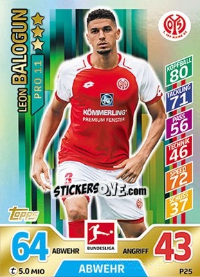 Sticker Leon Balogun