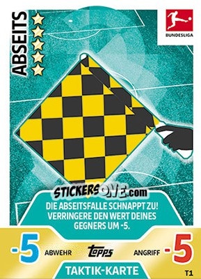 Sticker Abseits
