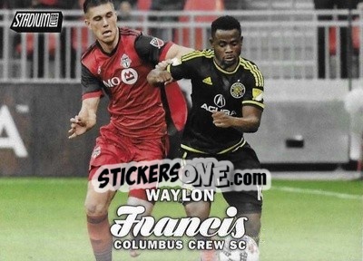 Sticker Waylon Francis - Stadium Club MLS 2017 n. 4 - Topps