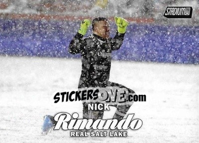 Sticker Nick Rimando - Stadium Club MLS 2017 n. 5 - Topps