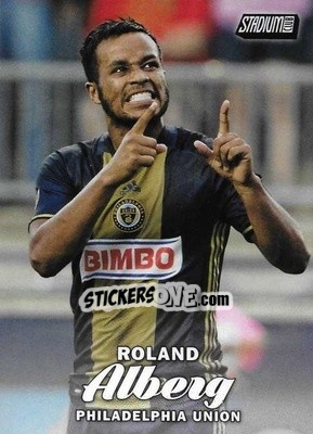 Sticker Roland Alberg - Stadium Club MLS 2017 n. 6 - Topps