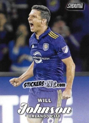 Sticker Will Johnson - Stadium Club MLS 2017 n. 8 - Topps