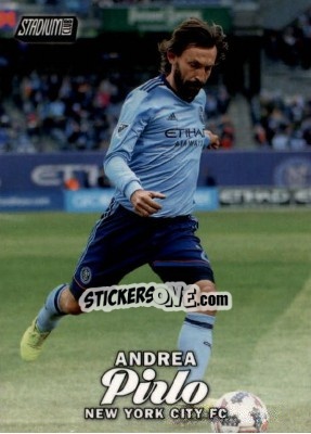 Sticker Andrea Pirlo - Stadium Club MLS 2017 n. 11 - Topps