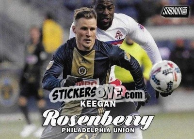 Sticker Keegan Rosenberry - Stadium Club MLS 2017 n. 15 - Topps