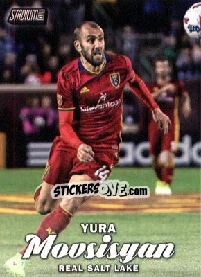Sticker Yura Movsisyan - Stadium Club MLS 2017 n. 34 - Topps