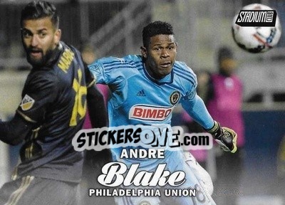 Sticker Andre Blake - Stadium Club MLS 2017 n. 48 - Topps