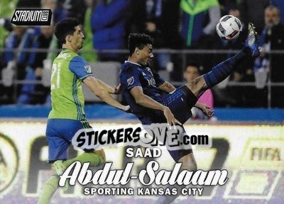 Sticker Saad Abdul-Salaam - Stadium Club MLS 2017 n. 51 - Topps