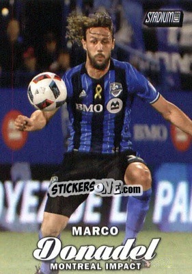 Sticker Marco Donadel - Stadium Club MLS 2017 n. 54 - Topps