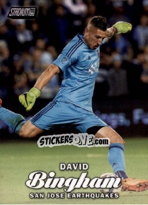 Sticker David Bingham - Stadium Club MLS 2017 n. 60 - Topps