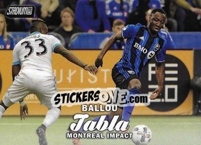Sticker Ballou Tabla - Stadium Club MLS 2017 n. 61 - Topps