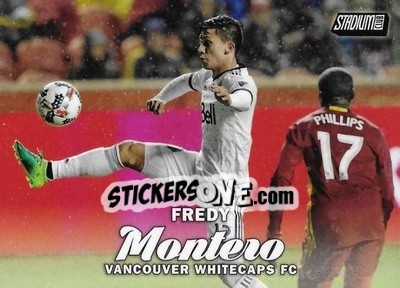 Sticker Fredy Montero - Stadium Club MLS 2017 n. 63 - Topps