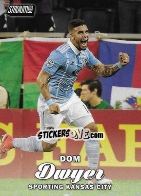 Sticker Dom Dwyer - Stadium Club MLS 2017 n. 64 - Topps