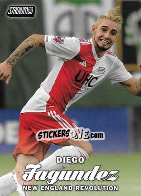 Sticker Diego Fagundez - Stadium Club MLS 2017 n. 75 - Topps