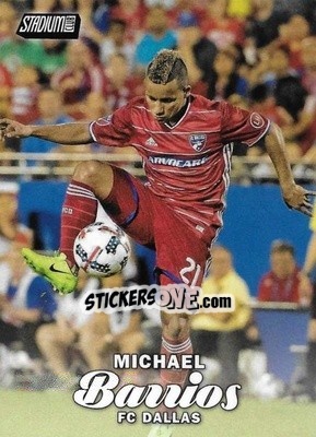 Sticker Michael Barrios - Stadium Club MLS 2017 n. 83 - Topps