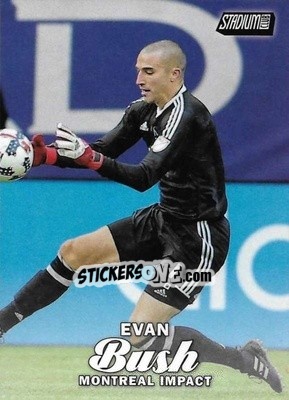 Sticker Evan Bush - Stadium Club MLS 2017 n. 86 - Topps