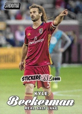 Sticker Kyle Beckerman - Stadium Club MLS 2017 n. 91 - Topps