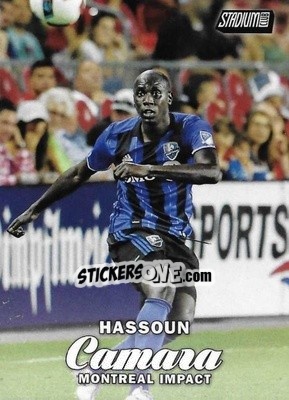 Sticker Hassoun Camara - Stadium Club MLS 2017 n. 95 - Topps