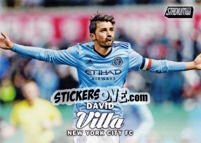 Sticker David Villa - Stadium Club MLS 2017 - Topps