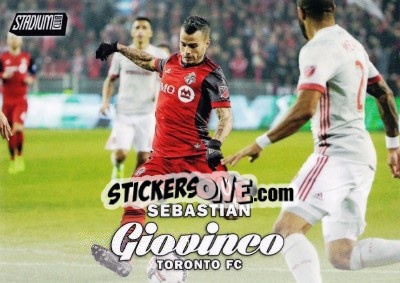Sticker Sebastian Giovinco - Stadium Club MLS 2017 n. IV-50 - Topps