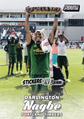 Sticker Darlington Nagbe - Stadium Club MLS 2017 - Topps