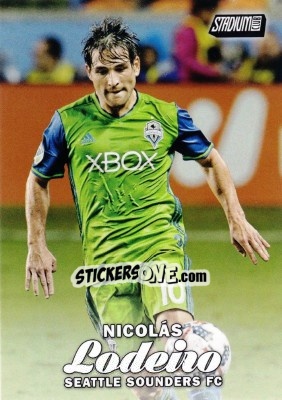 Sticker Nicolás Lodeiro - Stadium Club MLS 2017 - Topps