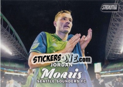 Sticker Jordan Morris - Stadium Club MLS 2017 - Topps