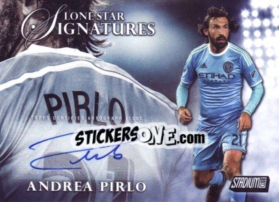Sticker Andrea Pirlo - Stadium Club MLS 2017 - Topps