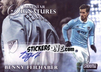 Sticker Benny Feilhaber - Stadium Club MLS 2017 - Topps