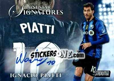 Cromo Ignacio Piatti - Stadium Club MLS 2017 - Topps