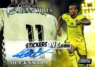 Sticker Ola Kamara - Stadium Club MLS 2017 n. LSS-OK - Topps