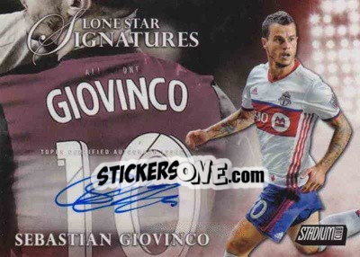 Sticker Sebastian Giovinco - Stadium Club MLS 2017 n. LSS-SG - Topps
