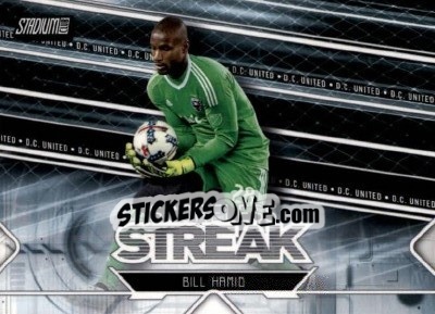 Sticker Bill Hamid - Stadium Club MLS 2017 n. SS-2 - Topps