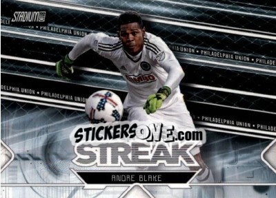 Sticker Andre Blake - Stadium Club MLS 2017 n. SS-6 - Topps