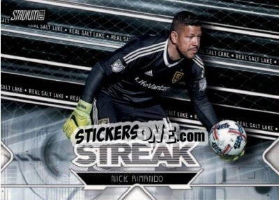 Sticker Nick Rimando - Stadium Club MLS 2017 n. SS-7 - Topps