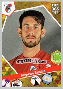 Sticker Augusto Batalla - FIFA 365: 2017-2018 - Panini