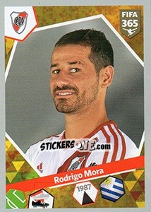 Sticker Rodrigo Mora - FIFA 365: 2017-2018 - Panini
