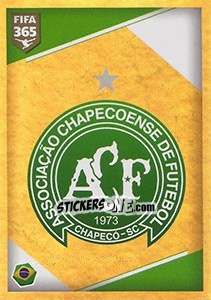 Sticker Chapecoense - Logo - FIFA 365: 2017-2018 n. 65 - Panini