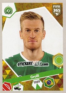 Sticker Douglas Grolli - FIFA 365: 2017-2018 n. 68 - Panini