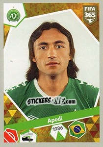 Sticker Apodi - FIFA 365: 2017-2018 n. 72 - Panini