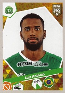 Figurina Luiz Antônio - FIFA 365: 2017-2018 - Panini