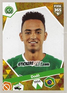Sticker Dodô - FIFA 365: 2017-2018 n. 76 - Panini